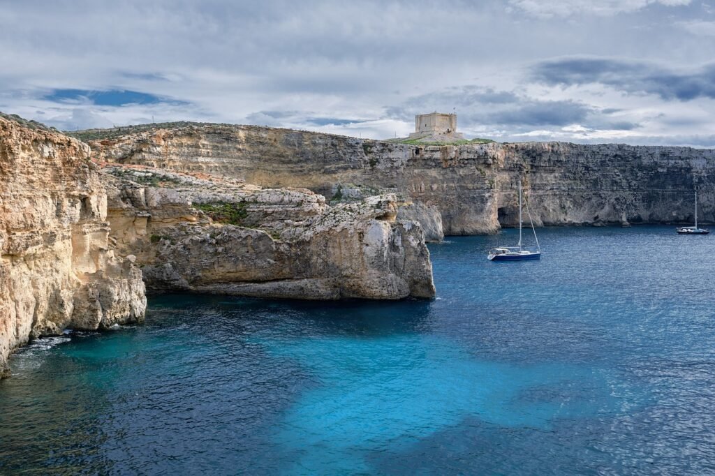 exotic island with clifs and blue seas BoaTzNow